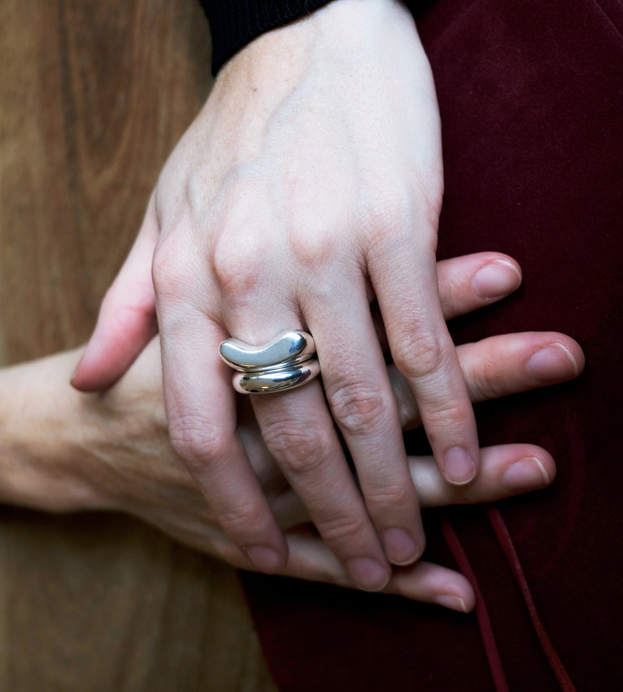 Colorin Ring & Thin Stackable Ring