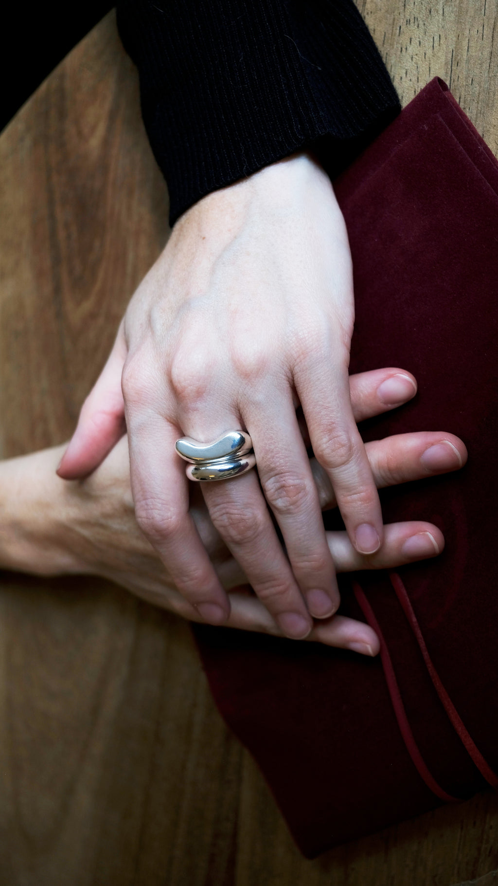 Colorin Ring & Thin Stackable Ring