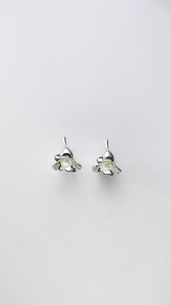 Jacaranda Pearl Earrings