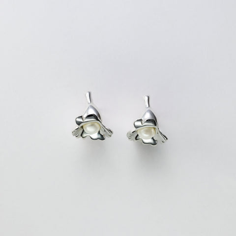Jacaranda Pearl Earrings