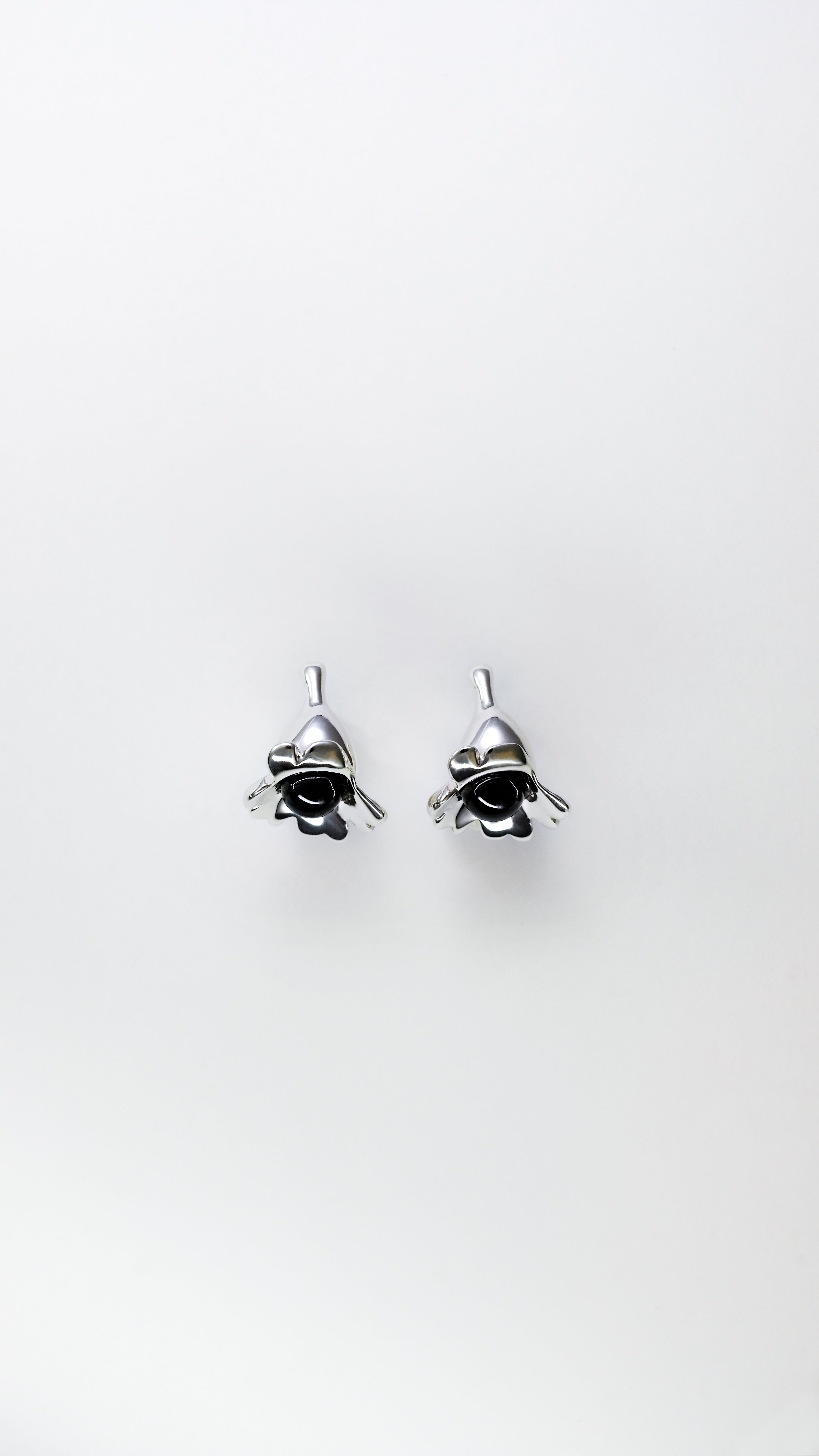 Jacaranda Onyx Earrings