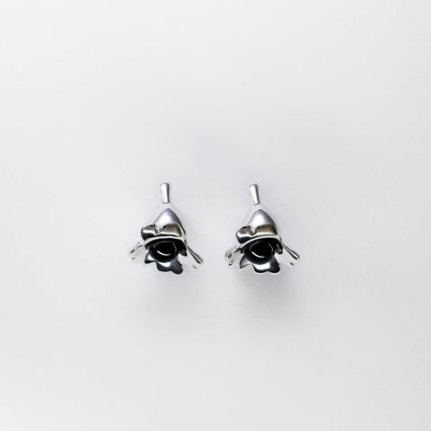 Jacaranda Onyx Earrings hover