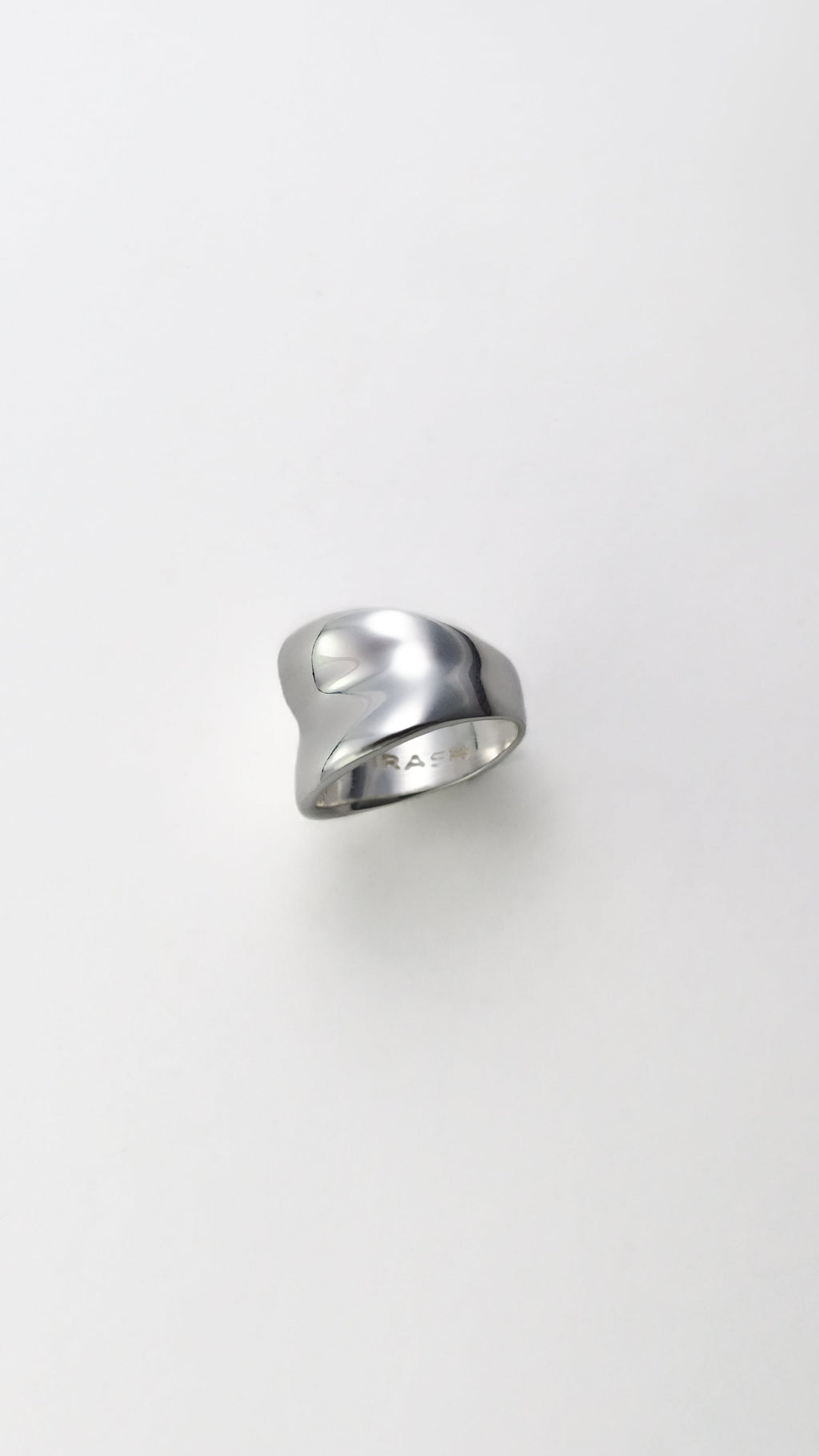 silver sing on a light gray background