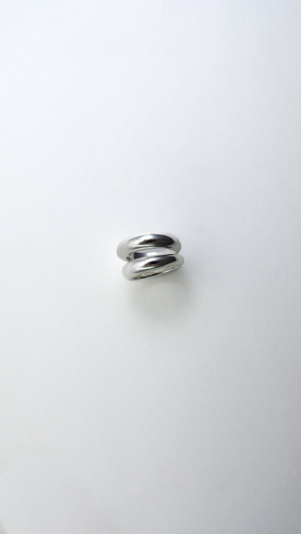 Double Thin Stackable Ring