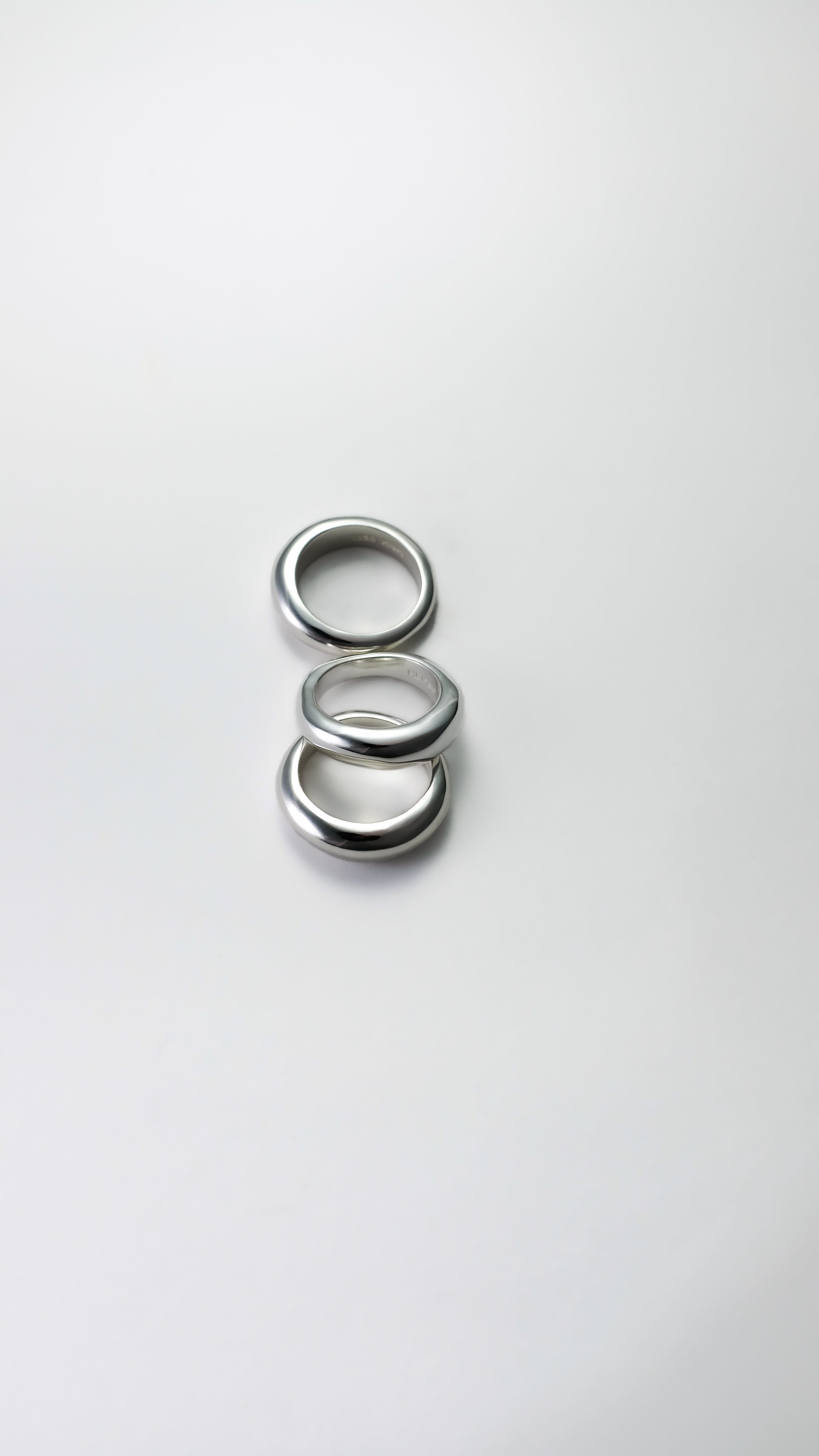 Triple Thin Stackable Ring