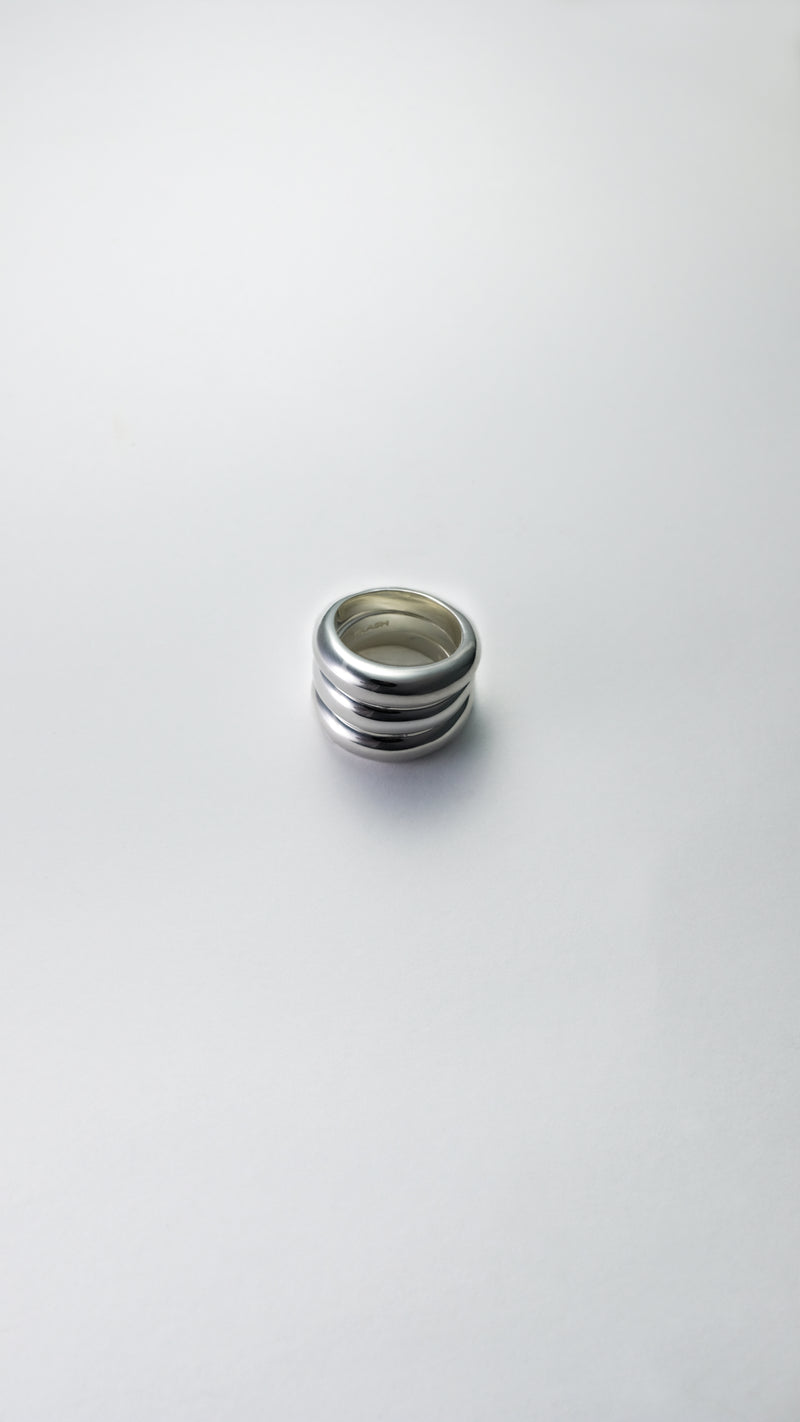 Triple Thin Stackable Ring
