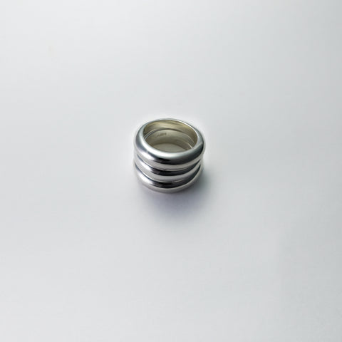 Triple Thin Stackable Ring hover