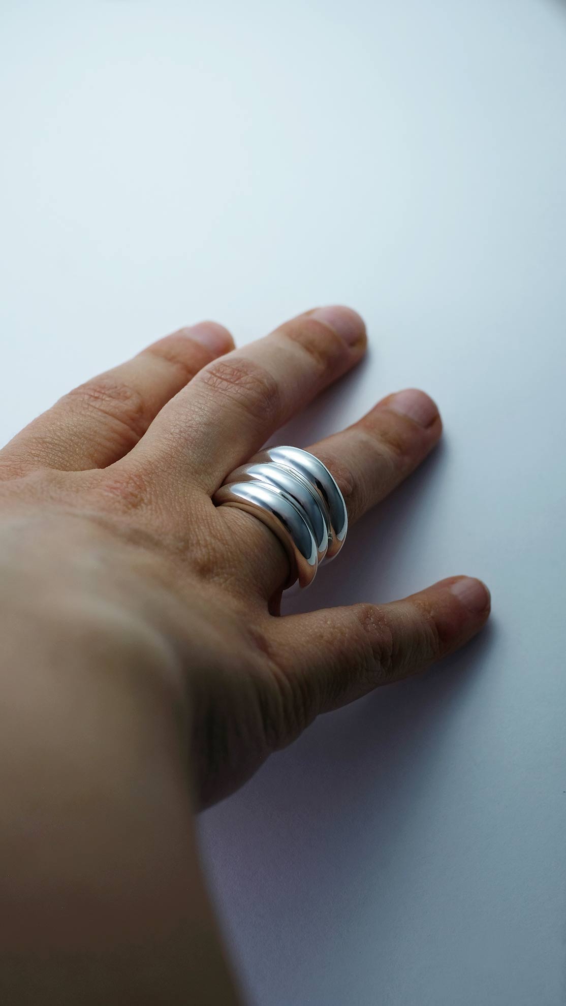 Triple Thin Stackable Ring