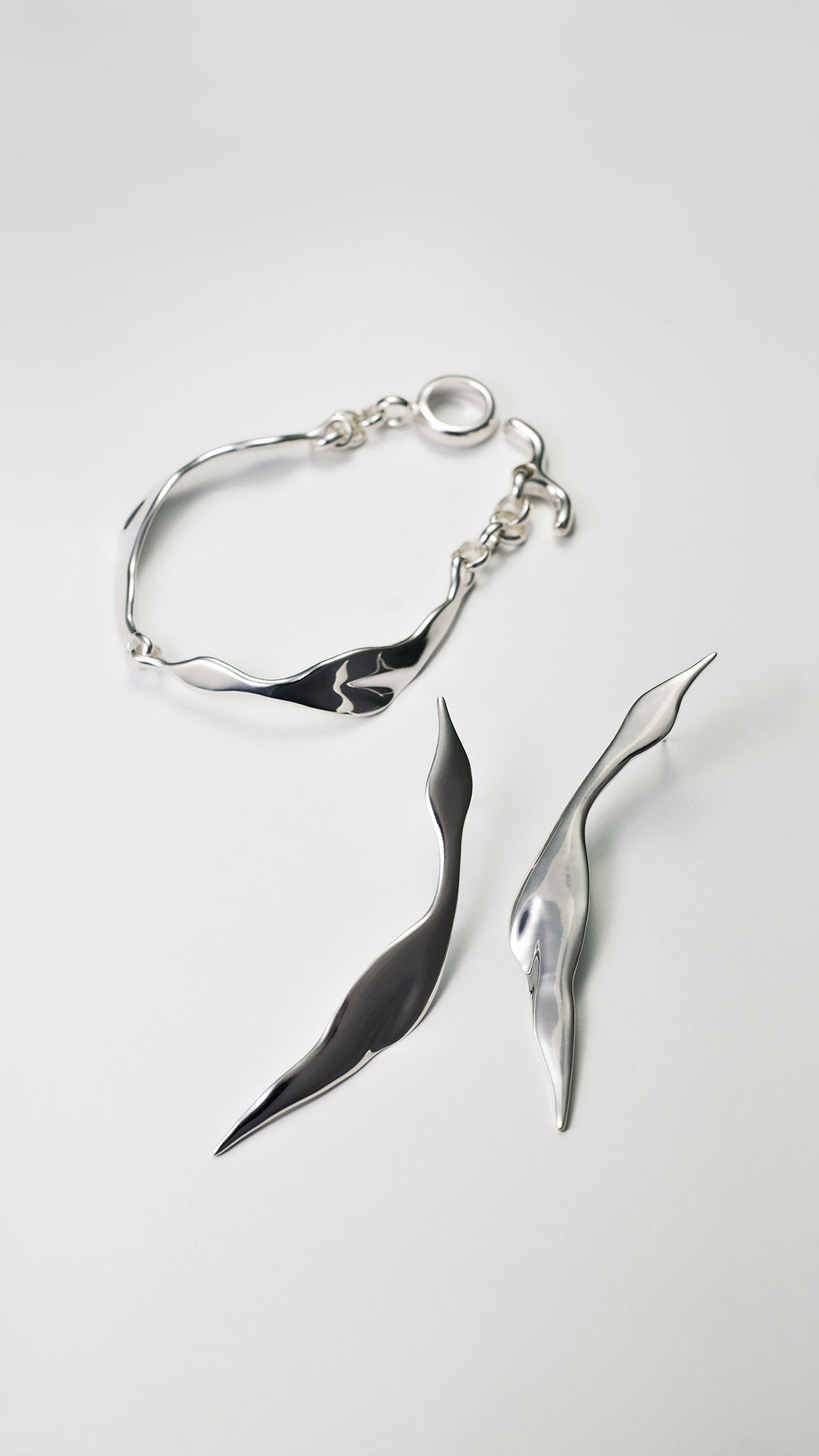 Garzas Bracelet & Garzas Earrings