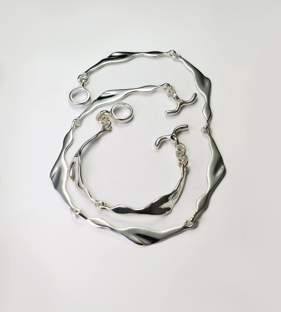 Garzas Necklace & Garzas Bracelet