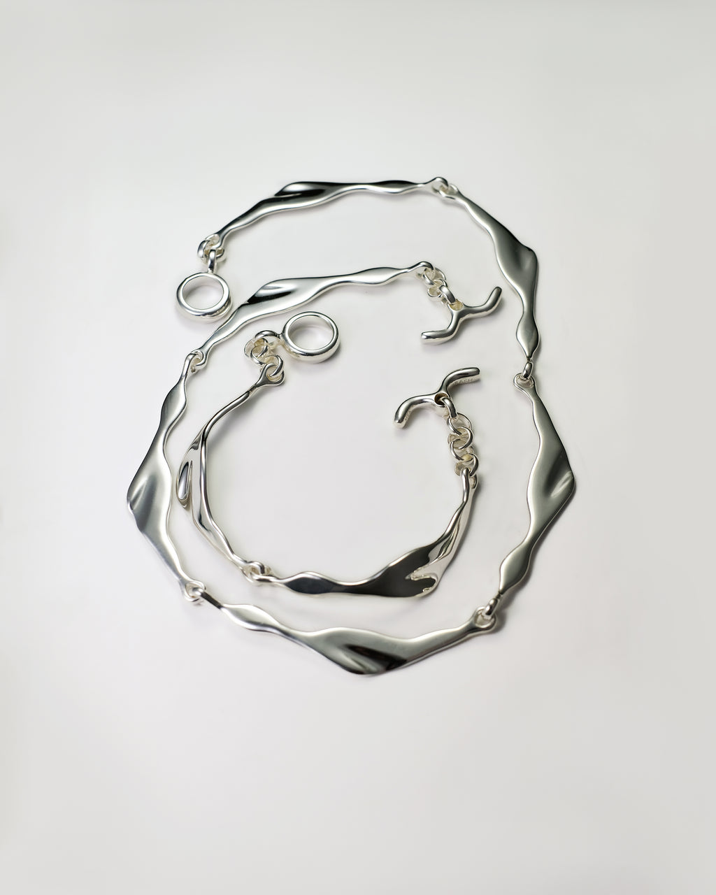 Garzas Necklace & Garzas Bracelet