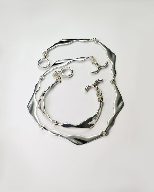 Garzas Necklace & Garzas Bracelet