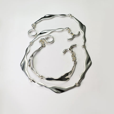 Garzas Necklace & Garzas Bracelet
