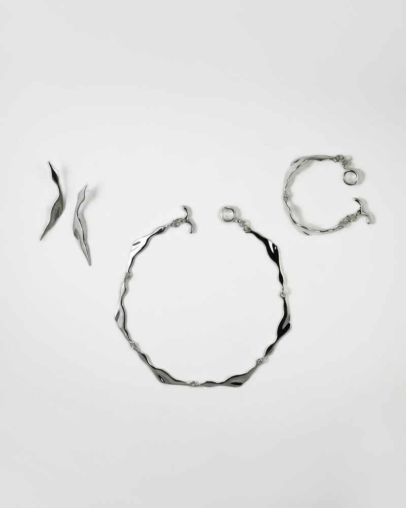 Garzas Necklace, Bracelet & Earrings