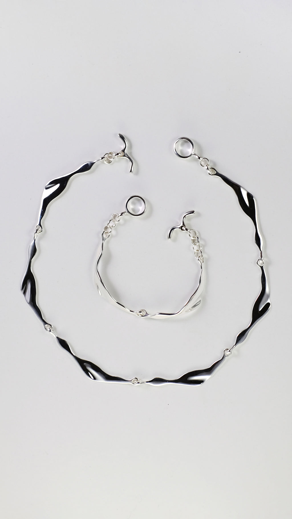 Garzas Necklace & Garzas Bracelet