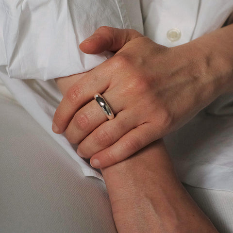 Thin Stackable Ring hover