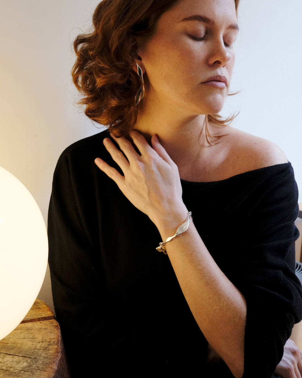 Garzas Bracelet & Garzas Earrings