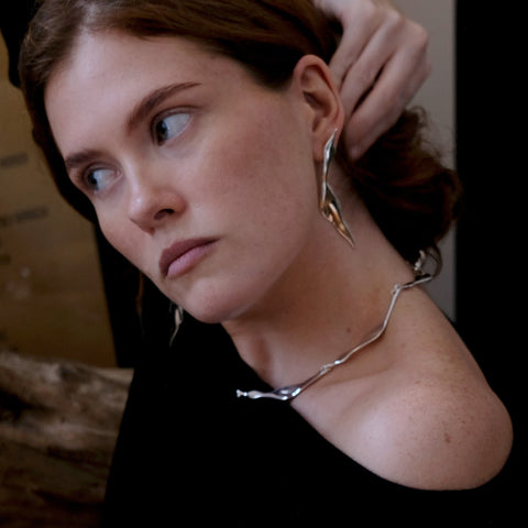 Garzas Necklace & Garzas Earrings hover
