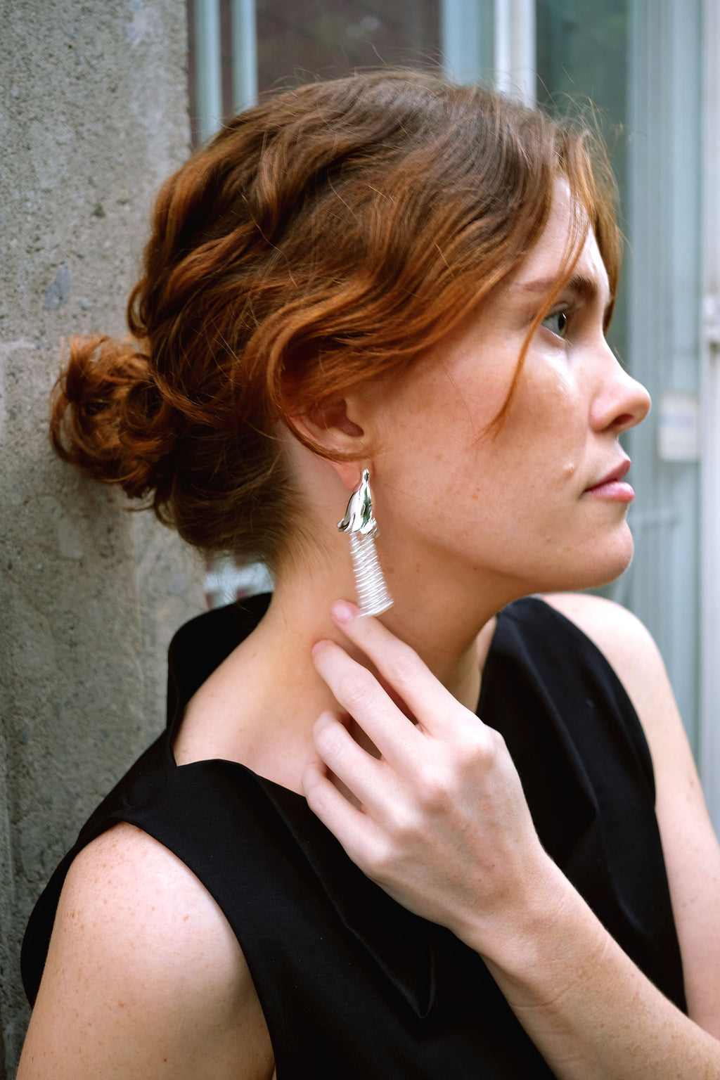 Jacaranda Fringe Perlé Earrings
